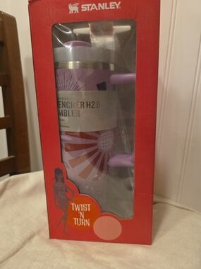 Stanley Lilac and Pink Quencher H2.0 Tumbler